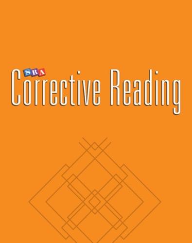 Corrective Reading Decoding Level A, Teacher Material - CORRECTIVE READING DECODING SERIES