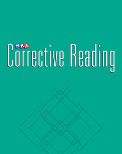Corrective Reading Comprehension Level C, Teacher Materials - CORRECTIVE READING COMPREHENSION SERIES