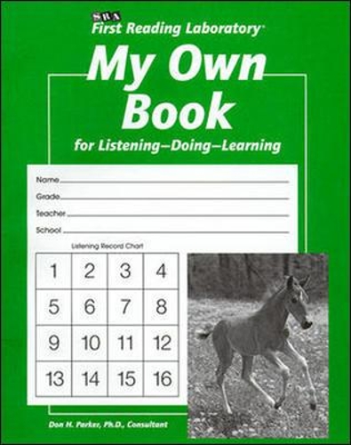 First Reading Laboratory, Additional Student Record Book - My Own Book (Pkg. of 10), Grades K-1 - FIRST READING LAB (Book)