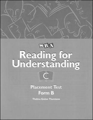 Reading for Understanding, Placement Test B, Grades 3-12 - Reading Reinforcement Skilltxt (Paperback)