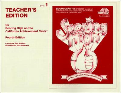 Scoring High on the California Achievement Tests (CAT), Grade1 Teacher Edition - SCORING HIGH, CAT (Paperback)