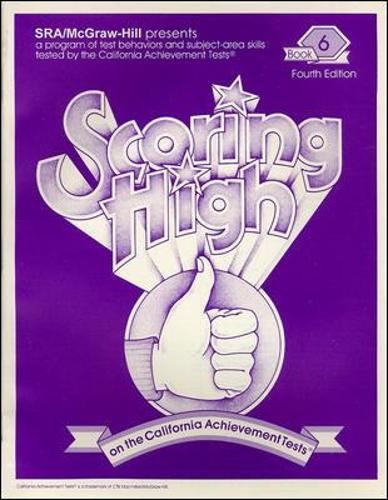 Scoring High on the California Achievement Tests (CAT), Student Edition Grade 6 - SCORING HIGH, CAT (Paperback)