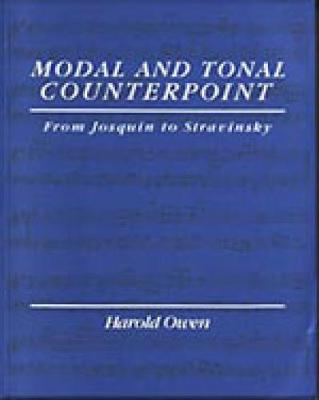 Modal and Tonal Counterpoint: From Josquin to Stravinsky (Paperback)