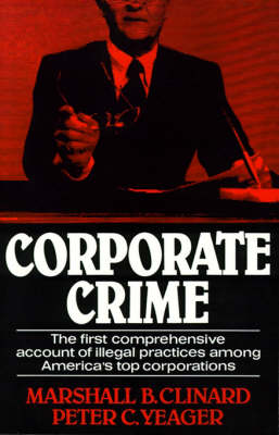 Corporate Crime (Paperback)