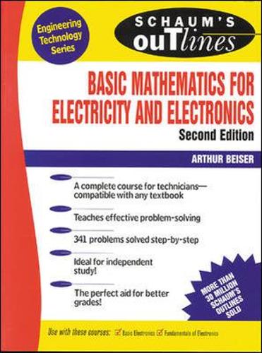 Schaum's Outline of Basic Mathematics for Electricity and Electronics (Paperback)