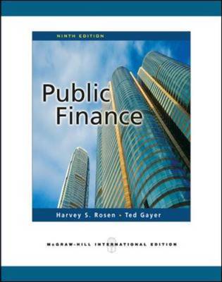Public Finance (Paperback)
