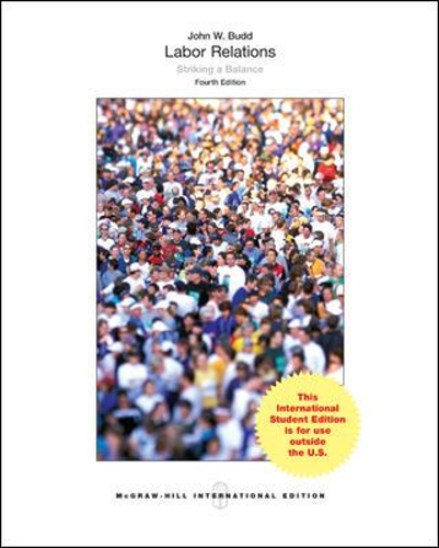 Labor Relations: Striking a Balance (Paperback)