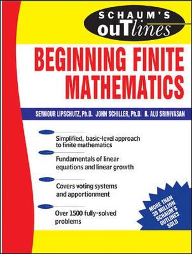 Schaum's Outline of Beginning Finite Mathematics (Paperback)
