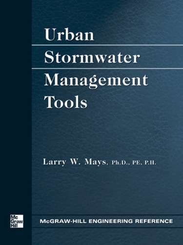 Urban Stormwater Management Tools (Hardback)