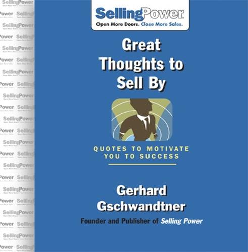 Great Thoughts to Sell By (Hardback)