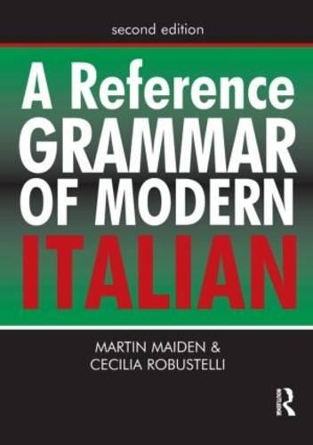 A Reference Grammar of Modern Italian (Paperback)