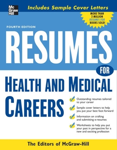Resumes for Health and Medical Careers (Paperback)