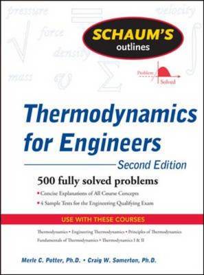 Schaum's Outline of Thermodynamics for Engineers - Schaum's Outline Series (Paperback)