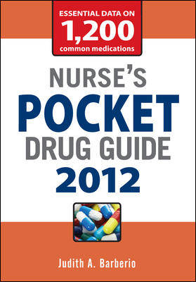 Nurse's Pocket Drug Guide 2012 2012 (Paperback)