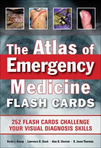 The Atlas of Emergency Medicine Flashcards (Paperback)