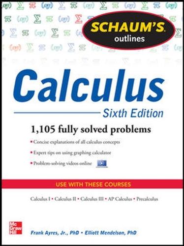 Schaum's Outline of Calculus (Paperback)