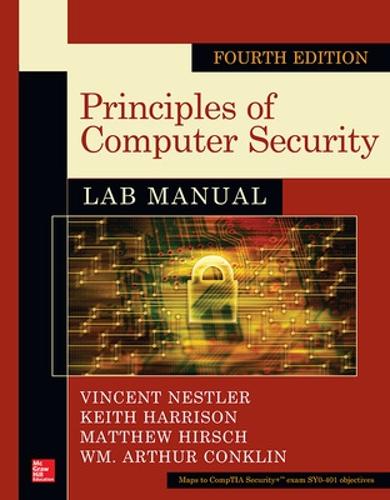 Principles of Computer Security Lab Manual Fourth Edition Paperback