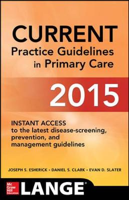 Current Practice Guidelines in Primary Care 2015 (Paperback)