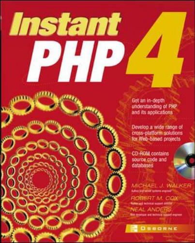 Instant PHP4 - Application Development S.