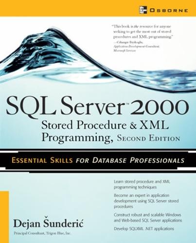 SQL Server 2000: Stored Procedure and XML Programming - Database (Paperback)