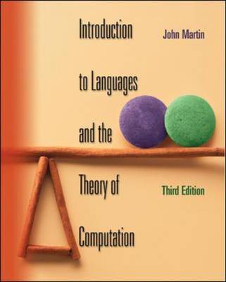 Introduction to Languages and the Theory of Computation (Hardback)