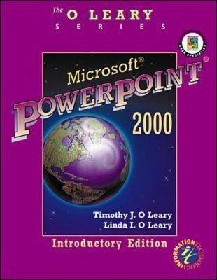 Microsoft PowerPoint 2000: Introductory Edition - O'Leary Series (Paperback)