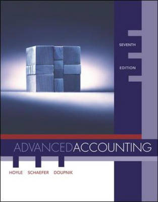 Advanced Accounting - Not Available Individually (Hardback)