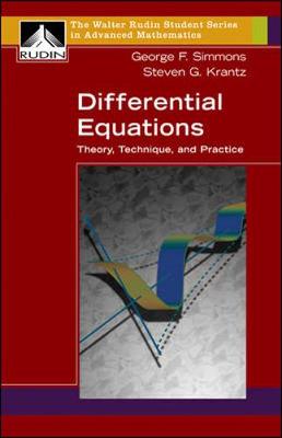 Differential Equations: Theory, Technique, and Practice (Hardback)