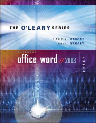 O'Leary Series: Word 2003: With Student Data File CD - O'Leary Series
