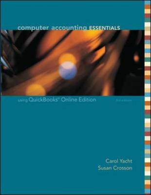 Computer Accounting Essentials Using QuickBooks (Paperback)