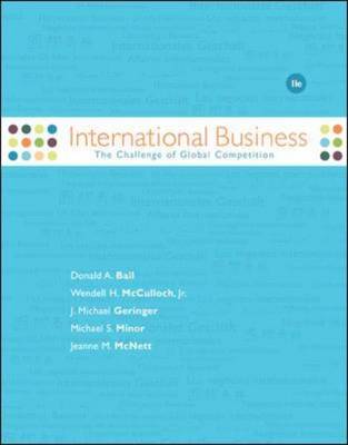 International Business: The Challenge of Global Competition (Hardback)