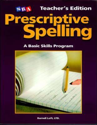 Prescriptive Spelling: Book E - SRA Spelling (Paperback)