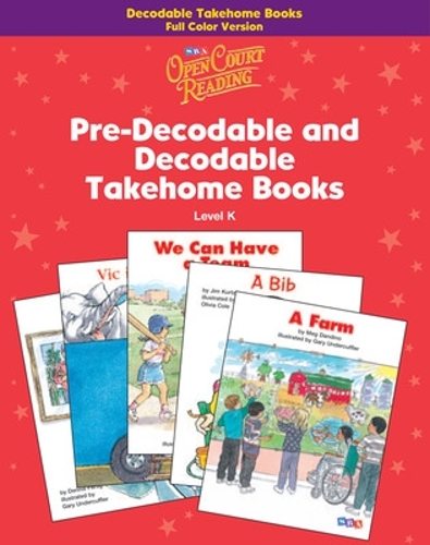 Open Court Reading, Decodable Takehome Book, 4-color (1 workbook of 35 stories), Grade K - IMAGINE IT (Paperback)