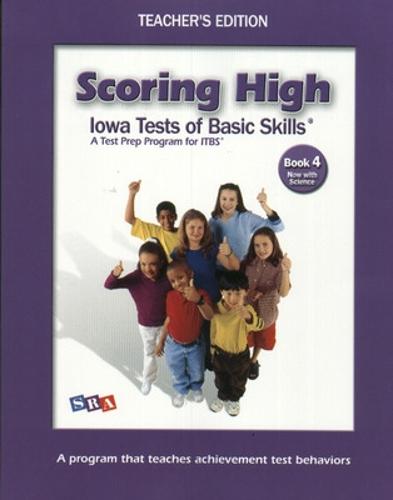 Scoring High on the ITBS, Grade 4, Teacher Edition with Tips Poster - SCORING HIGH, ITBS (Paperback)