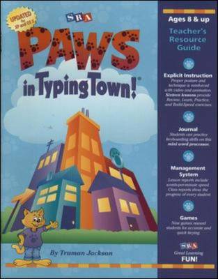 PAWs in Typing Town! - PAWS with Lang Arts 1 & 2 (Paperback)
