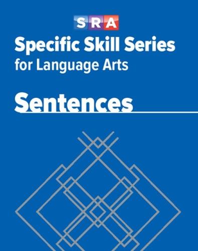 Specific Skill Series for Language Arts - Sentences Book - Level D - SPECIFIC SKILLS LANGUAGE ARTS (Paperback)