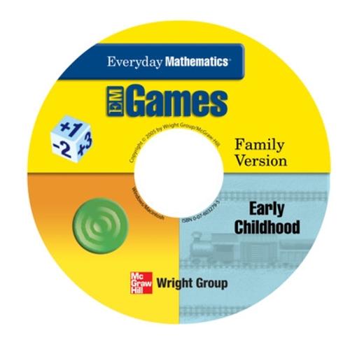 Everyday Mathematics, Grades PK-K, Early Childhood CD Family Games Package - EVERYDAY MATH ONLINE GAMES (CD-ROM)