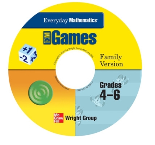 Everyday Mathematics, Grades 4-6, Early Childhood CD Family Games Package - EVERYDAY MATH ONLINE GAMES (CD-ROM)