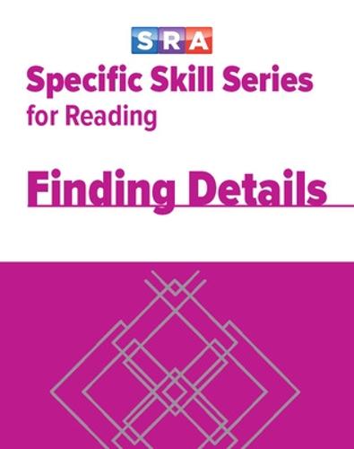 Specific Skill Series, Finding Details Book D - SPECIFIC SKILLS SERIES (Paperback)