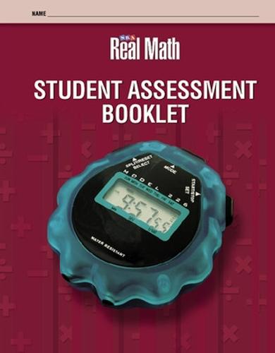 Real Math - Student Assessment Booklet - Grade 6 - SRA REAL MATH (Paperback)
