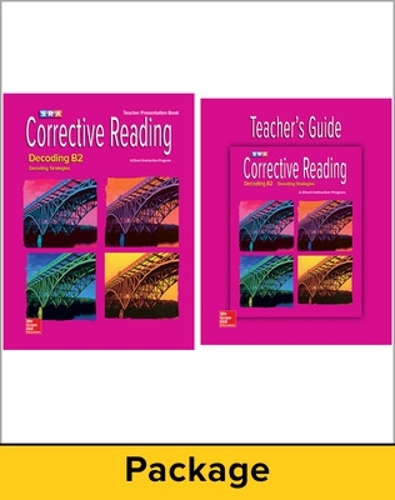 Corrective Reading Decoding Level B2, Teacher Materials Package - CORRECTIVE READING DECODING SERIES (Book)