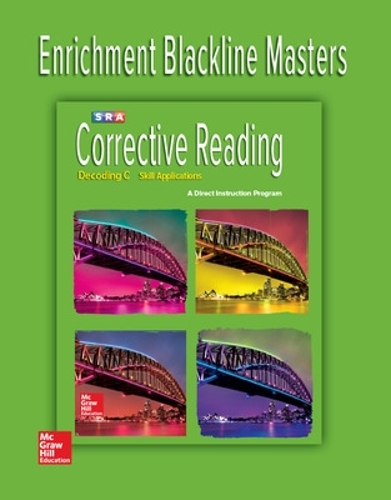Corrective Reading Decoding Level C, Enrichment Blackline Master - CORRECTIVE READING DECODING SERIES (Paperback)