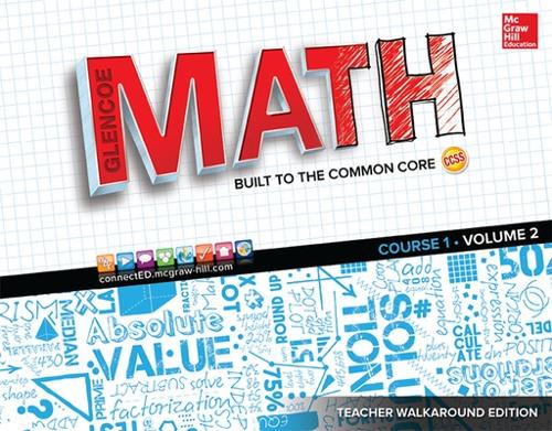 Glencoe Math, Course 1, Teacher Walkaround Edition, Volume 2 - MATH APPLIC & CONN CRSE (Spiral bound)