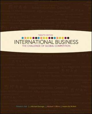 International Business: The Challenge of Global Competition (Hardback)