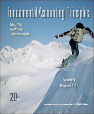 Fundamental Accounting Principles: Chapters 1-12 Vol 1 (Hardback)