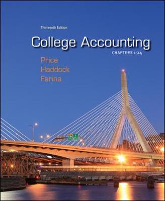 College Accounting (Chapters 1-24) (Hardback)