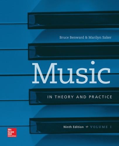 Workbook t/a Music in Theory and Practice, Volume I (Spiral bound)