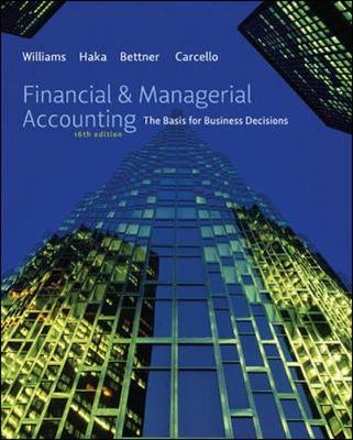Financial and Managerial Accounting (Hardback)