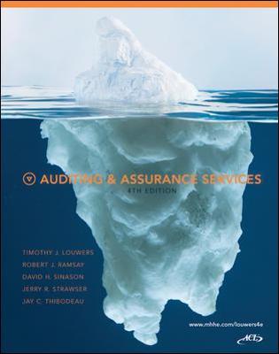 Cover Auditing and Assurance Services
