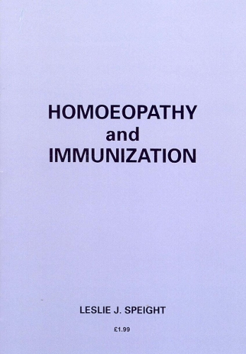 Homoeopathy And Immunization (Paperback)